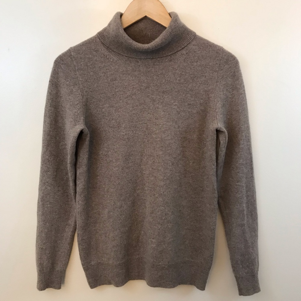 🌈 Jennie Liu Cashmere Turtleneck Cashmere Sweater